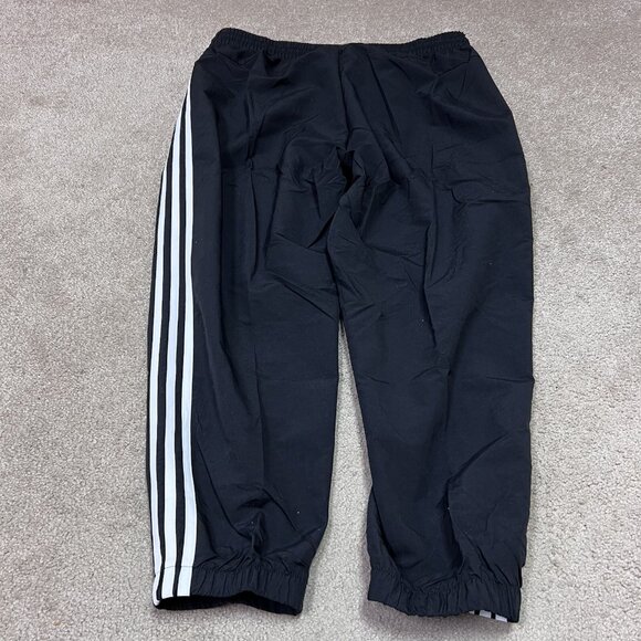 Adidas Joggers Women's Black Elastic Waist Drawstring Pockets Size XL NWT - Picture 12 of 14